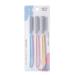 Rxuaw Portable Eyebrow Razors with Straight Shaft Protective Net No Skin Damage for Shaping Contouring Thinning Eyebrows