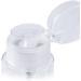 4 Pack Lockable 100ml Clear Pump Dispenser Bottles - Ideal for Travel Toner & Lotion - Perfect Cosmetic Organizer - Buy Online on SooperMarket.com