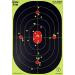 50 Pack 12x18-Inch Bullseye Glowshot Splatter Targets - High Visibility Shooting Targets - Buy Online on SooperMarket.com