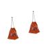 Healeved 2pcs Hair Dryer Storage Bag Drawstring Pouch Hair Dryer Receive Bag Portable Bags Suede Coffee