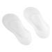 Silicone sock Haofy 1 pair of silicone moisturizer socks for women and men moisturizing silicone socks gel socks for spa socks dry hard cracked skin white (l)