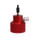 Gurlleu Universal Airsoft Propane Refilling & Charging Adapter for Green Gas Tank with Silicone Oil Port Red