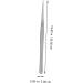 Buy Angoily 8 Pcs Tweezers Set - Stainless Steel Jigsaw Round Head Tissue Pliers - 30x1.5cm - International Shipping - Buy Online on SooperMarket.com