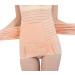 BIONICORE 3-in-1 Postpartum Belly Band Wrap Abdominal Binder Support Pregnancy Recovery Belt postnatal Surgery C Section Body Shaper (Pink M) M Pink