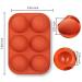 Bestylez 4 Pcs Medium Silicone Molds + Droppers for Hot Chocolate Bombs - 4 Pack, 6 Holes, 2 Inch - Buy Online on SooperMarket.com