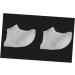 minkissy 1 Pair Moisturizing Heel Sock Silicone Heel Protectors Heel Cups for Heel Pains Feet Heel Socks Moisturizing Socks Shoe Filler Feet Moisturizer Socks Silicone Gel Socks Soft White - Buy Online on SooperMarket.com