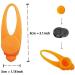LaRoo Safety LED-Flashing Light for Dogs Cats LED-Light Pendant Keyring Clip on Dog Collar Charms Blinker Light Waterproof Safety Light for Walking the Dog and Outdoor Sports Silicon orange - Buy Online on SooperMarket.com