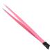 Nail Tweezers Double Sided Nail Art Sticker Silicone Press Rhinestone Picker Nippers Pink Brushes