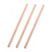 WOONEKY 3pcs Waterproof Eyebrow Pencil Brow Wax Pen Makeup Micro Brow Pencil Golf Pencils Kit Coffee Wooden