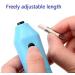 TEN-WIN Labor-Saving Clean Automatic Rotation Sketch Upgrade Electric Eraser Blue - Buy Online on SooperMarket.com