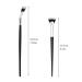 4pcs Mascara Fan Brush Set - Lash Wand Brushes for Eyelashes & Eyebrows - Black Makeup Tools for Perfect Eye Makeup - Buy Online on SooperMarket.com