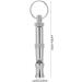 Premium Pet Training Pipe - 10 Adjustable Stainless Steel Dog Whistles | Stop Barking with Sound Waves | Multi-Function Keychain - Buy Online on SooperMarket.com