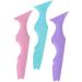 MAGICLULU 12 Pcs Silicone Beauty Ruler Blue Eyeliner Pencil Blue Mascara Silicone Eyeliner Aid The Face - Buy Online on SooperMarket.com