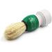 Ruilogod Green Wood Handle Mini Bristle Beard & Mustache Brush - Portable Cleaning Tool for Men | International Shipping Available - Buy Online on SooperMarket.com
