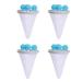 4Pieces Filter Bags Pet Hair Remover Reusable Washing Machine Hair Catcher Hair Remover Filter Bag For Laundry Clothes Washing Machine Hair Filter Reusable Hair Remover Filter Bag Floating Lint Bag