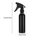 Portable Aluminium Alloy Spray Bottle 250ml - Black Hair Water Sprayer for Barbers | International Shipping - Buy Online on SooperMarket.com