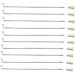 10 x 264MM Stainless Steel Bicycle Spokes with Nipples for 26inch/700C Wheels - High Strength Mountain & Road Bike Spokes - Buy Online on SooperMarket.com