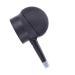 Gogogmee 2 Pcs Silicone Nozzle Spray Application Atomizador Nozzle Hair Fiber Spray Black