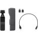 DJI Osmo Pocket 3-Axis Gimbal Stabilizer w/ 12MP Camera & 4K60 Video - Ideal for YouTube, TikTok, Vlogs, and Live Streaming - Attachable to Android & iPhone - Black - Buy Online on SooperMarket.com