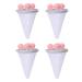 4 Pieces Reusable Household Hair Filter Washer Lint Trap Net Pouch Pet Hair Remover For Laundry Washing Machine Floating Washing Machine Hair Filter Reusable Hair Remover Filter Bag Floating Lint Bag Pink