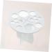 Angoily Brush Drying Holder | Makeup Organizer & Storage Rack | White Cosmetic Brush Dryer for Optimal Drying - Buy Online on SooperMarket.com