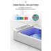UV Phone Sanitizer and Charger Box | Quick 5 min Sanitizer | Can be Used While on The go | USB Compatible Charging | iOS Android Smartphones Watch Tools Keys - Buy Online on SooperMarket.com