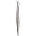Eyelash Extension Tweezers - Silver Stainless Steel Slanted Manicure Tweezers for Precision Application - Buy Online on SooperMarket.com