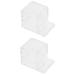 Kisangel 2pcs Pet Water Feeder Insect Feeder Transparent Ants Feeding Cup Insect Water Feeder Plastic