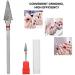 Nail Drill Bits Tungsten Steel Manicure Pedicure Grinding Head - Red - Buy Online on SooperMarket.com