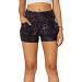 Conceited Buttery Soft High Waisted Flowy Shorts with Pockets and 4-Way Stretch - 4" Inseam Harem Shorts for Women Fleur Small-Medium