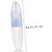 Safigle 3 Pack Silicone Squeeze Muesli Rice Cereal Feeders | Baby Grain Feeder | Durable Feeding Bottles for Infants | 21x5x5cm | Blue - Buy Online on SooperMarket.com