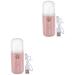 Healeved 2 Sets Humidifier Electric Fragrance Diffuser Moisturizing Mister Portable Face PC