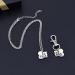 Dog Bone Necklace & Keychain Set | Best Friend Christmas Gifts | Pet Owner Jewelry | Friendship Gift Set - Buy Online on SooperMarket.com