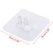 Bayore Transparent Toothbrush Holder - Hygienic Self-Adhesive Stand for Strong Hook Rod Support - Buy Online on SooperMarket.com