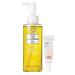 DHC Must Haves Deep Cleansing Oil Medium Velvet Skin Coat Mini Facial Cleansing Oil Makeup Primer Fragrance and Colorant Free Ideal for All Skin Types 4.1 oz. and 0.18 oz.