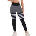 Tylarcer Workout Leggings for Women Seamless Scrunch High Waisted Butt Lifting Tights Tummy Control Yoga Pants #461-grey Small