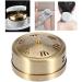 Moxa Stick Burner - Portable Copper Acupuncture Moxa Box for Pain Relief | Body Care Tool for Belly Waist Hip & Back - Buy Online on SooperMarket.com