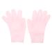 minkissy 3 Pairs Moisturizing Gloves Hands Night Mittens Exfoliating Glove Gloves Overnight Night Gloves Cream Gloves Softening Grade Anti-Wrinkle Gloves Spa Sebs Pink