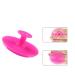 Soft Silicone Facial Cleansing Pad - Exfoliating Scrubber & Shower Sponge for Blackhead Removal - Rosy Color - Buy Online on SooperMarket.com