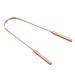 Premium Metal Tongue Cleaner & Scraper - Copper Oral Hygiene Tool for Bad Breath Relief | Eco-Friendly Etui Included - Buy Online on SooperMarket.com