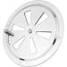 iSure Marine 4 inch Round Butterfly Air Vent Plate 2 Pack - 316 Stainless Steel for Boat Cabin Ventilation - Buy Online on SooperMarket.com
