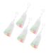 FRCOLOR 10 Pcs Exfoliating Pouch Bags - Red Rose Drawstring Bags for Women - Ideal for Showers & Cleansing | 8x24cm - Buy Online on SooperMarket.com