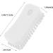PLAFOPE Nail Brush Fingernail Clean Handle Fingernail Scrubber Finger Nail Scrubber Nail Scrubbing Brush Cleaning Brush Shoes Cleaner Shoe Cleaner White Food Grade Polyester Cleaning Ball 11.5x5cm White - Buy Online on SooperMarket.com