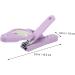 minkissy 1pc Nail Clippers Puppy Nail Illuminated Nail Clipper Cuticle Clippers Toenails Clippers Manscape Trimmer for Men Toenail Clipper Stainless Steel Japan Miss Magnifier Purple 15*4.5*1.6cm Purple - Buy Online on SooperMarket.com