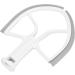 Plastic Flex Edge Beater for 5QT Bowl-Lift Stand Mixer Blender Whip Mixing Head Replacement Paddle Parts Kitchen Aid Mixer Attachment - Buy Online on SooperMarket.com