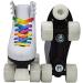 Epic Allure Light-Up Quad Roller Skates - White, Youth 3 US - Youth 3 - Buy Online on SooperMarket.com
