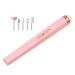 POFET Electric Nail File Nail Files Professional Adjustable Speed Portable Electric Manicure Pedicure Kit 5 in 1 Nail Drill Electric File USB for Acrylic Nails Gel Nails