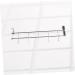 Cabilock Stainless Steel Hooks Door Back Hook Coat Hanger Doors and Windows Tables and Chairs medium Silver - Buy Online on SooperMarket.com