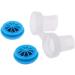 Amawa 2Pcs Mini Silicone Anti-Snoring Device - Blue | Stop Snoring and Improve Sleep Quality - Buy Online on SooperMarket.com