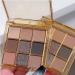Lovelycat 9 Colors Glitter Eyeshadow Makeup Palette Matte High Pigmented Colorful Creamy Texture Eye Shadow Powder Natural Waterproof Long Lasting Eyeshadow Powder Cosmetics (A)